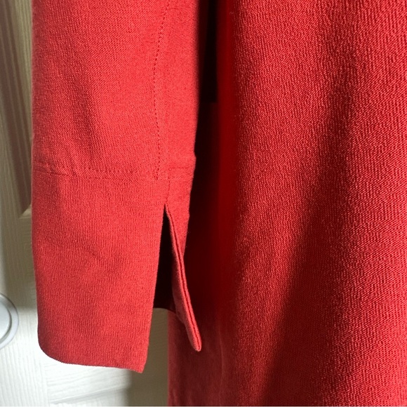 Eileen Fisher XXS Stretch Pockets Long Open Blazer Semi Structured Oversized - Picture 12 of 14